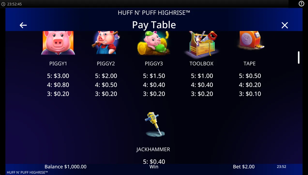 Huff N’ Puff Highrise artwork
